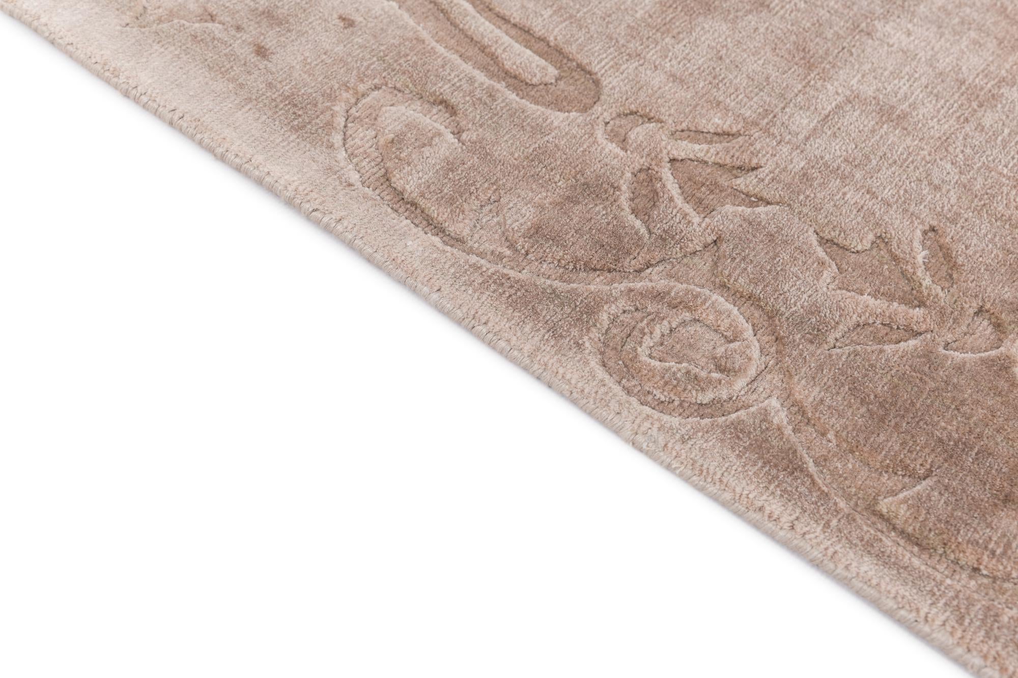 2' 7 x 4' 11 Hand Knotted Darya Wool Rug