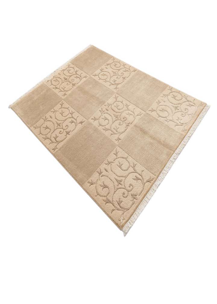 5' x 6' 9 Hand Knotted Darya Wool Rug