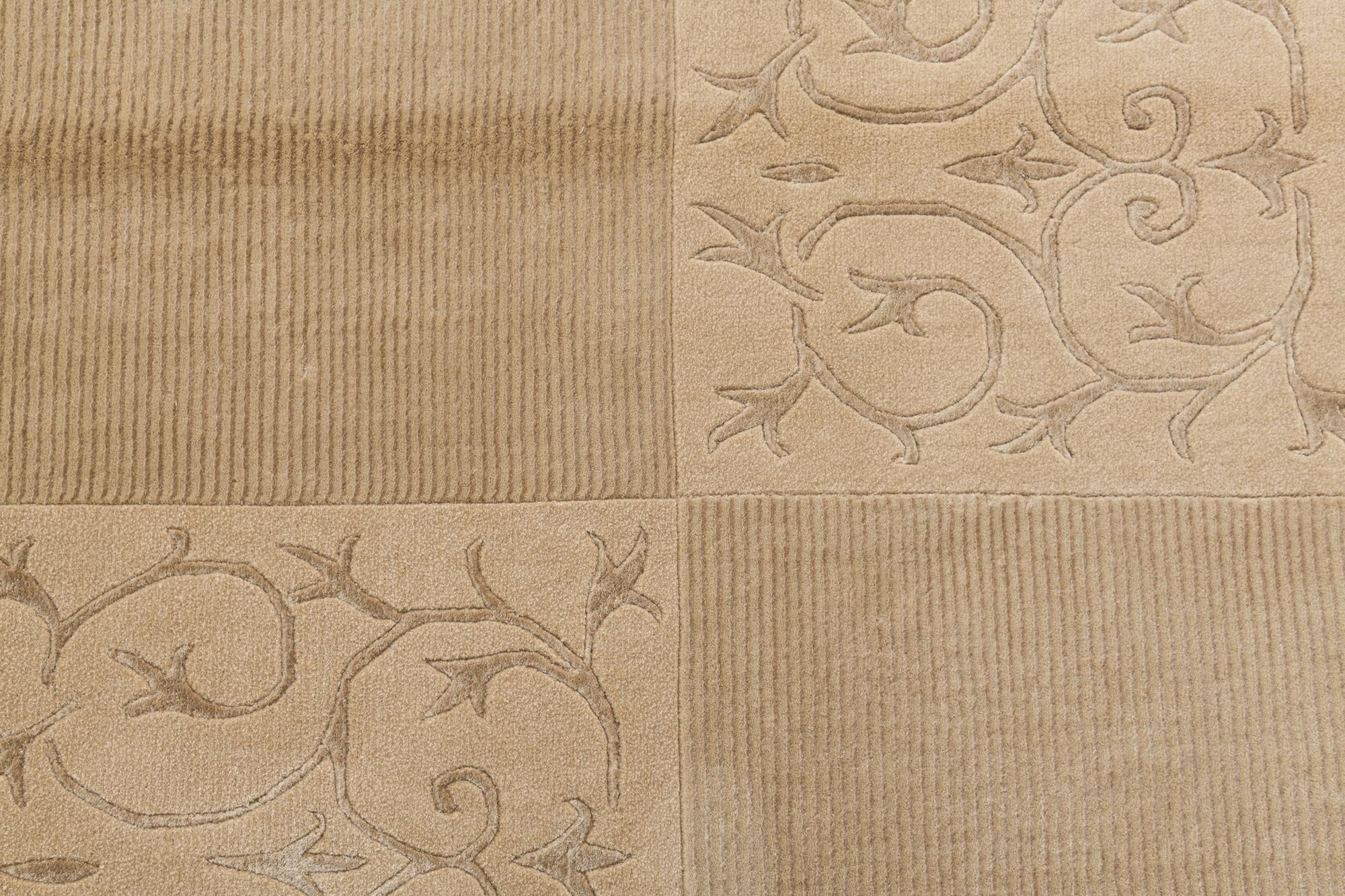 5' x 6' 9 Hand Knotted Darya Wool Rug