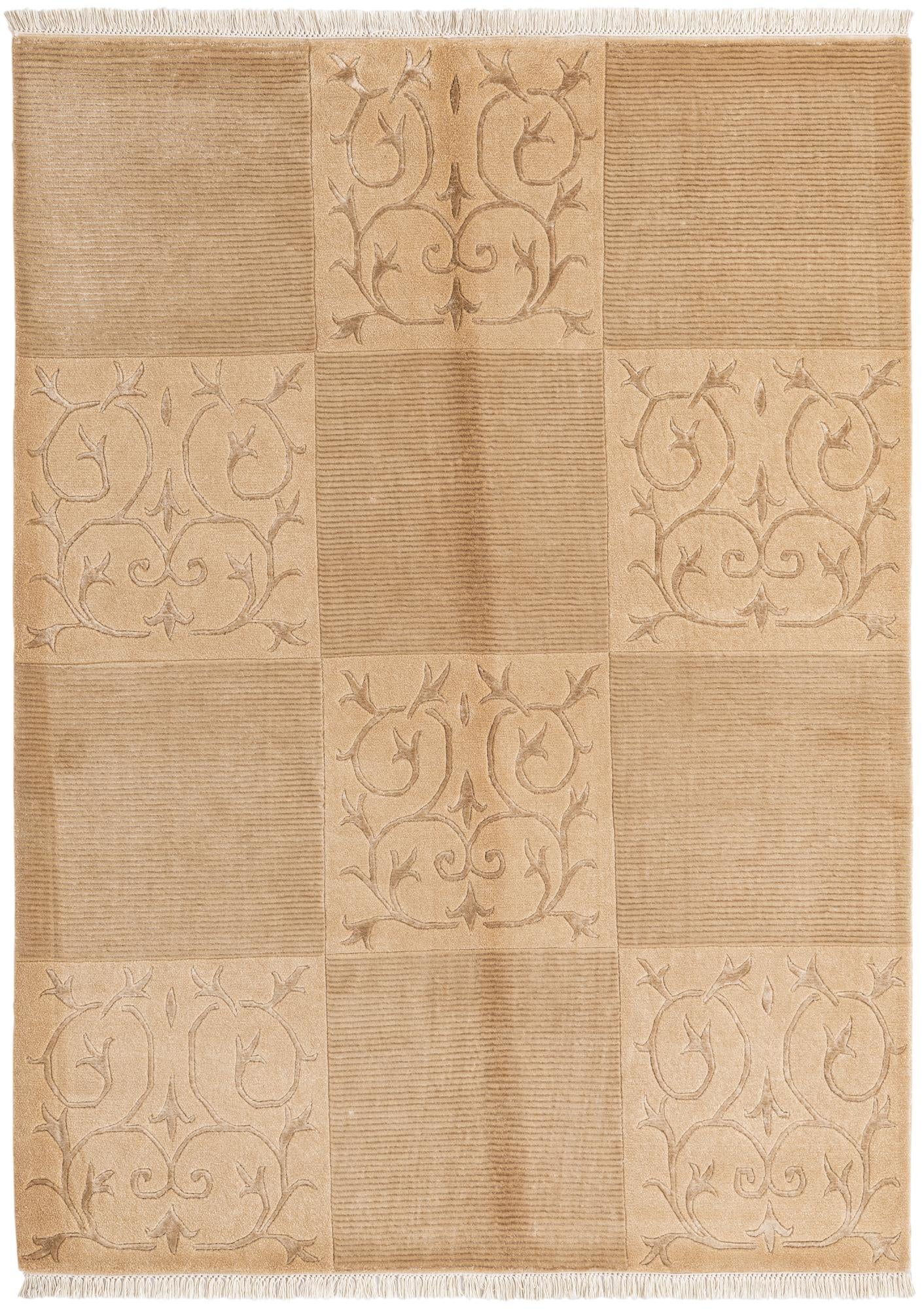 5' x 6' 9 Hand Knotted Darya Wool Rug