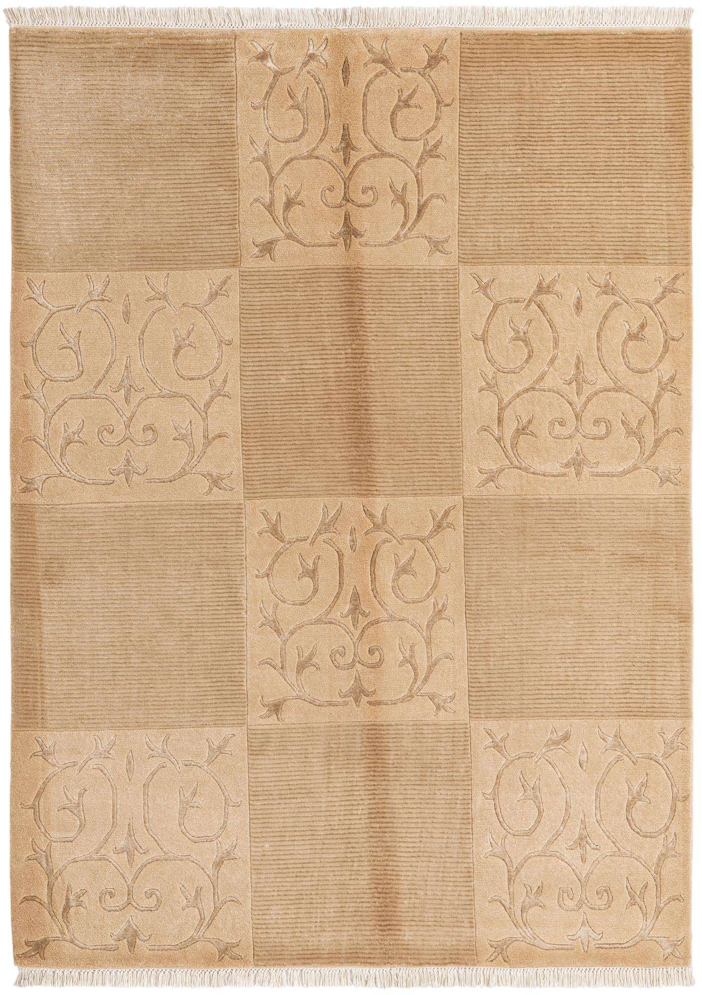 5' x 6' 9 Hand Knotted Darya Wool Rug