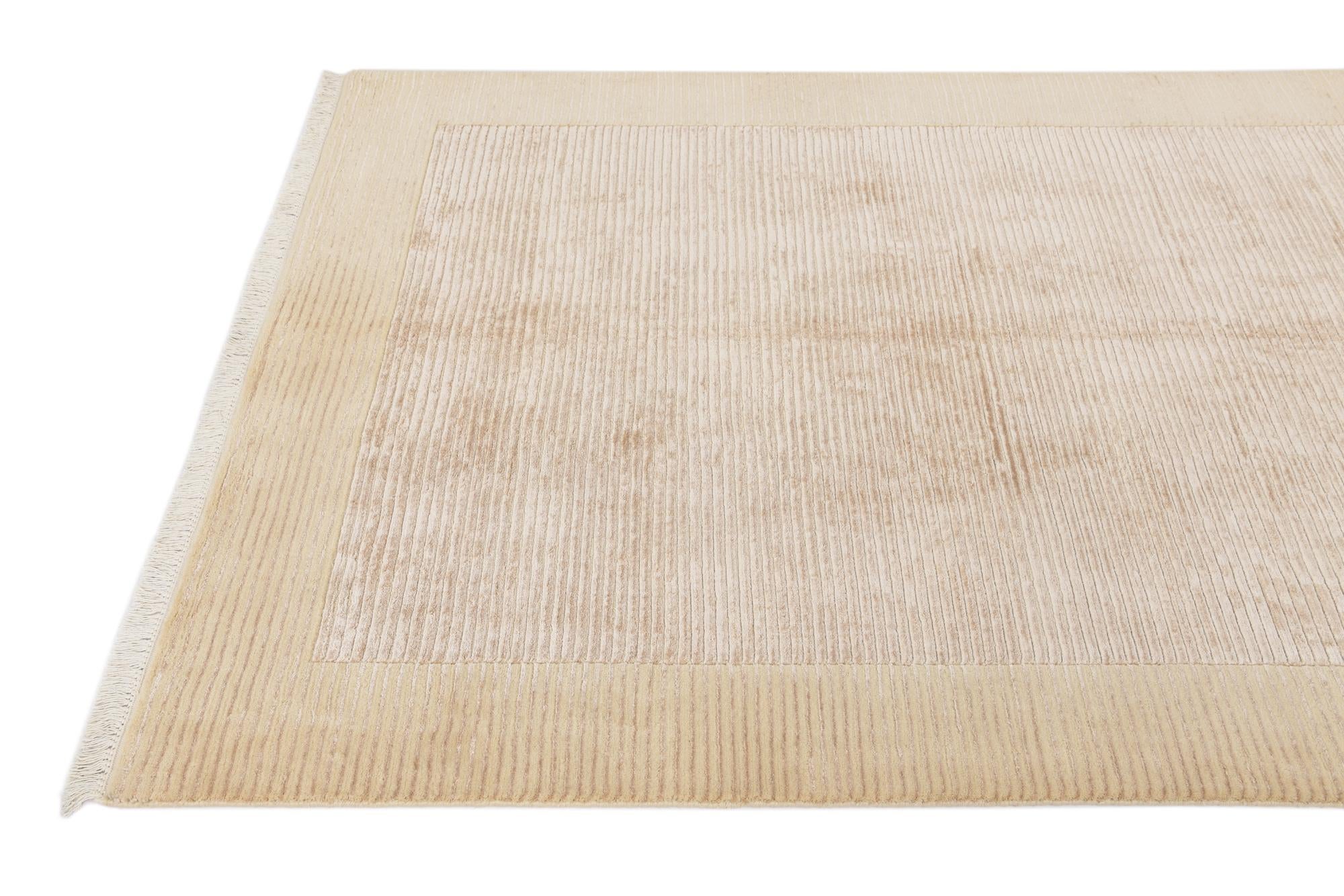 4' 10 x 6' 7 Hand Knotted Darya Wool Rug