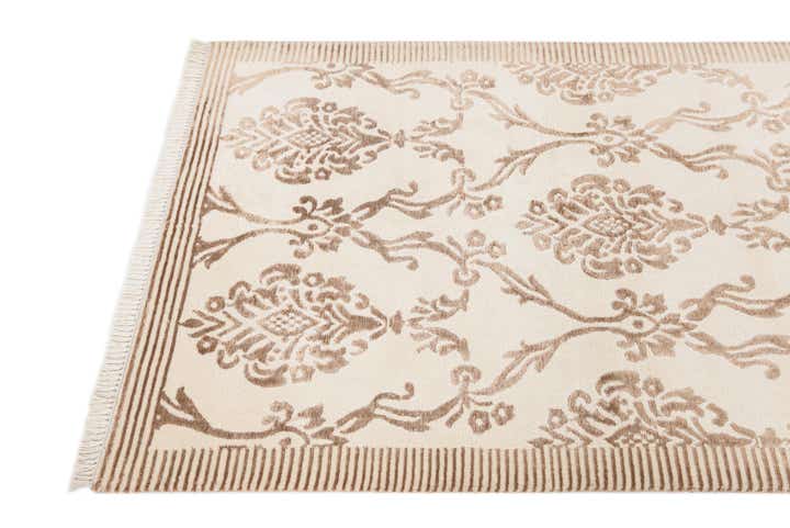3' 2 x 4' 11 Hand Knotted Darya Wool Rug