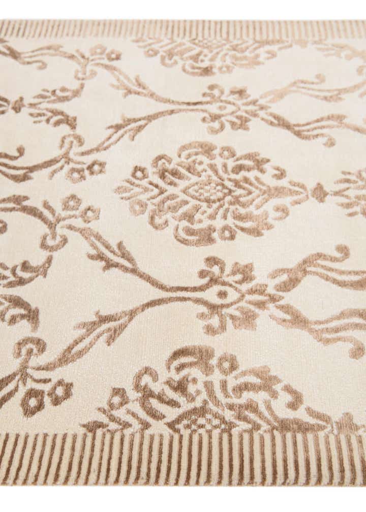 3' 2 x 4' 11 Hand Knotted Darya Wool Rug