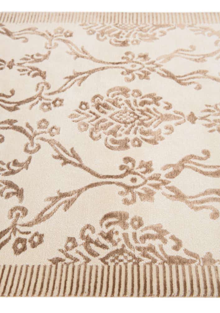 3' 2 x 4' 11 Hand Knotted Darya Wool Rug