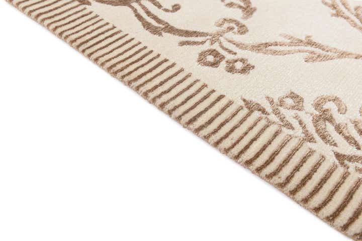 3' 2 x 4' 11 Hand Knotted Darya Wool Rug