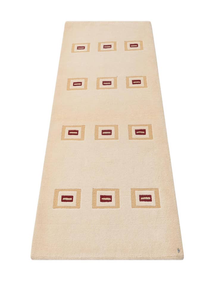 Detail image of 3' 1 x 4' 11  Hand Knotted Darya Wool Rug