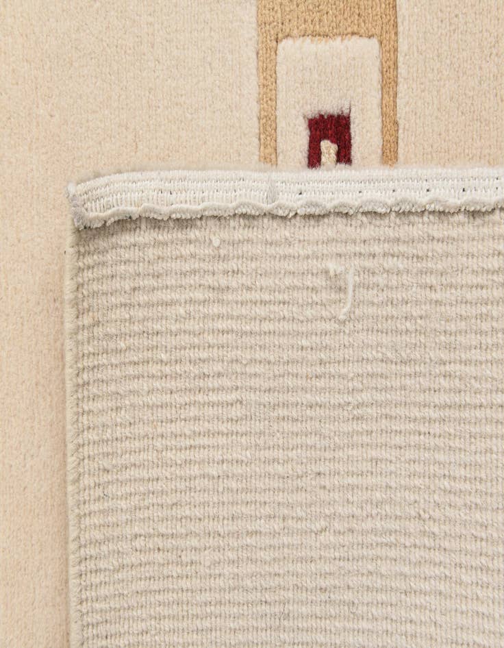 Detail image of 3' 1 x 4' 11  Hand Knotted Darya Wool Rug