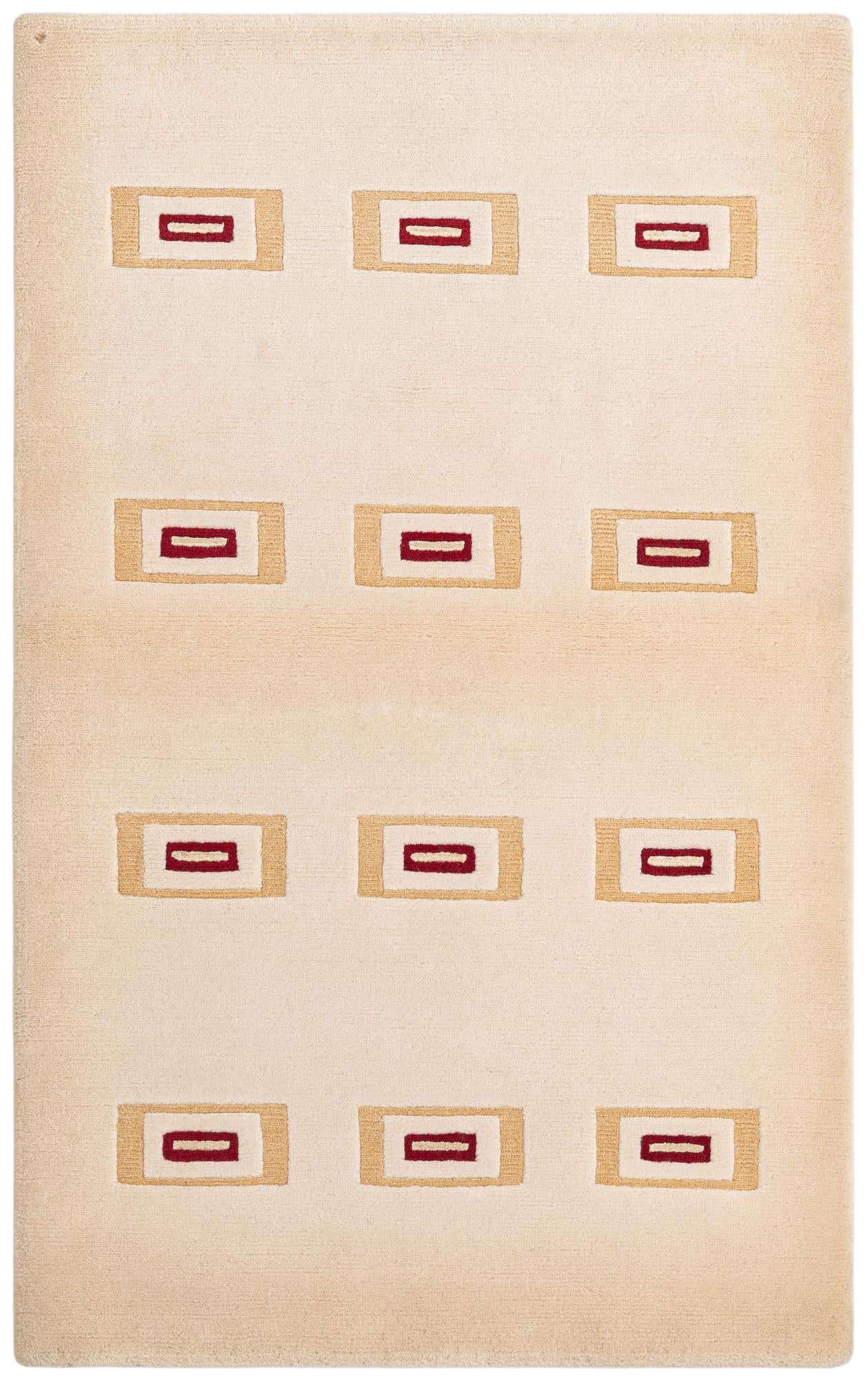 3' 1 x 4' 11 Hand Knotted Darya Wool Rug