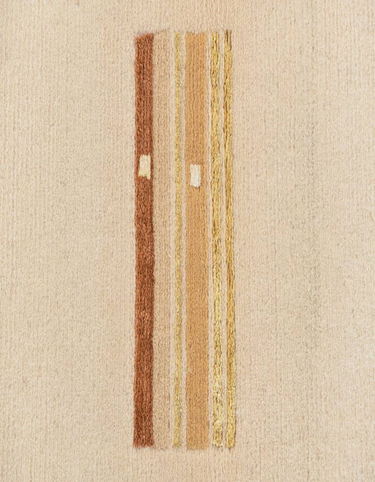 Detail image of 3' x 4' 10  Hand Knotted Darya Wool Rug