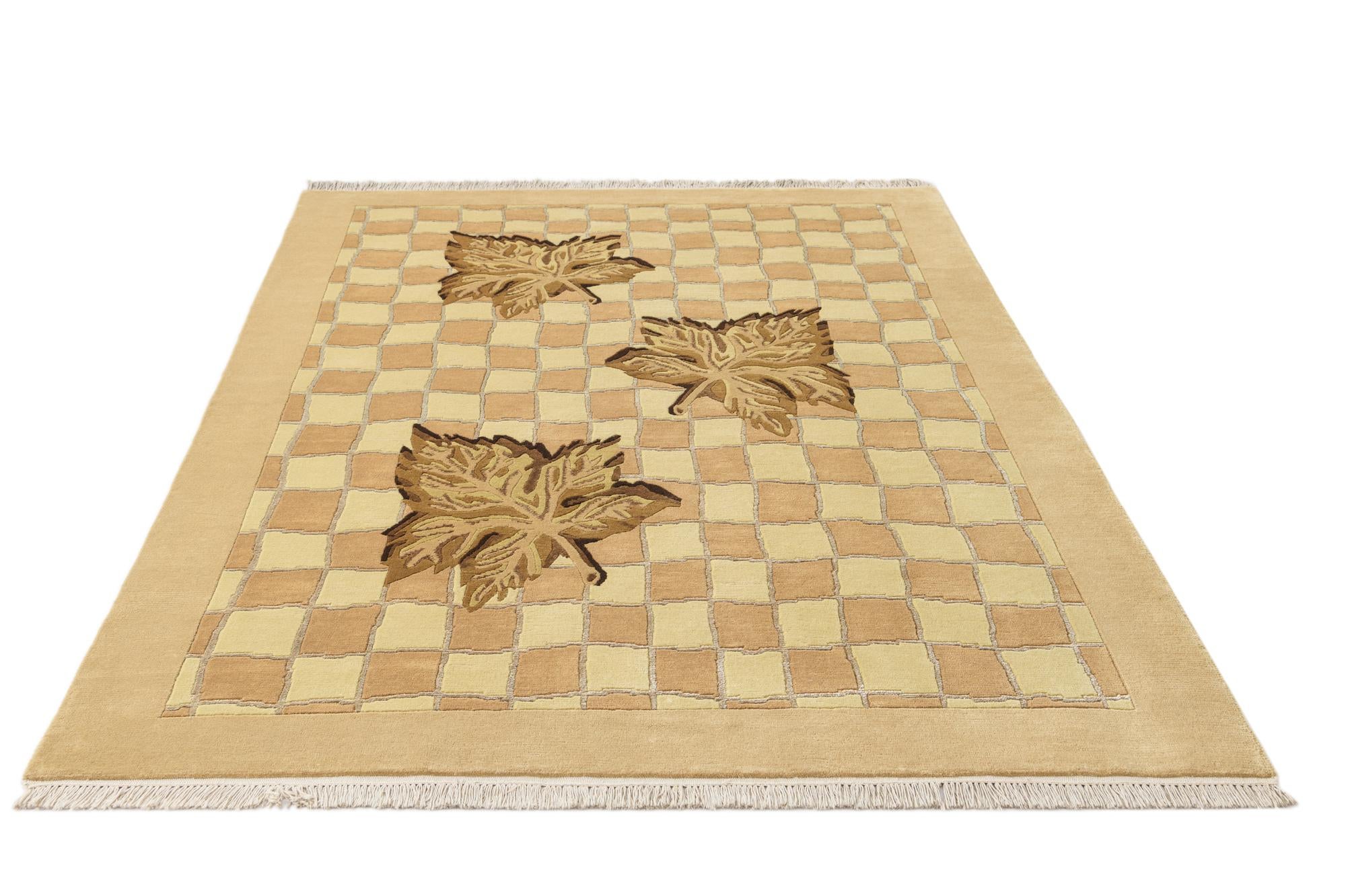 5' 7 x 8' Hand Knotted Darya Wool Rug