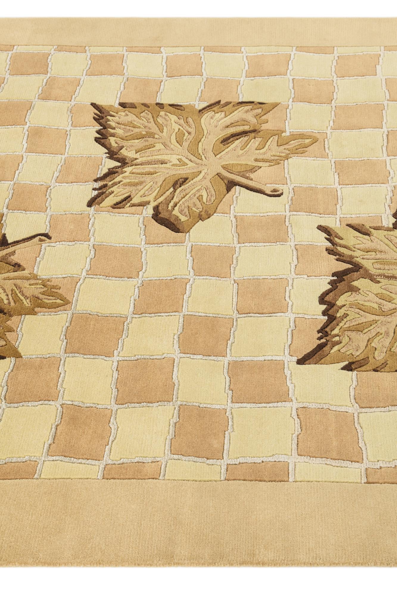 5' 7 x 8' Hand Knotted Darya Wool Rug