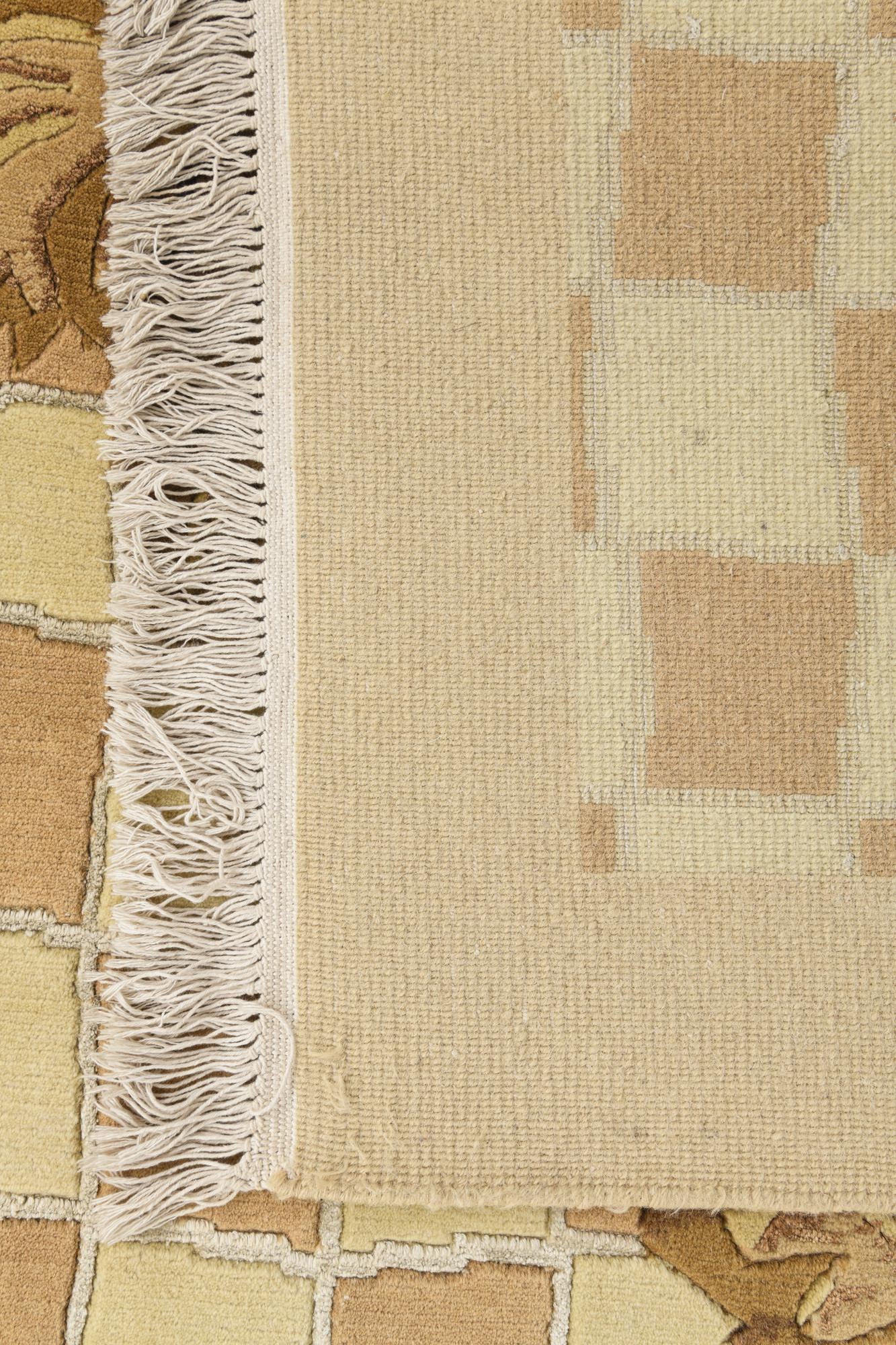 5' 7 x 8' Hand Knotted Darya Wool Rug