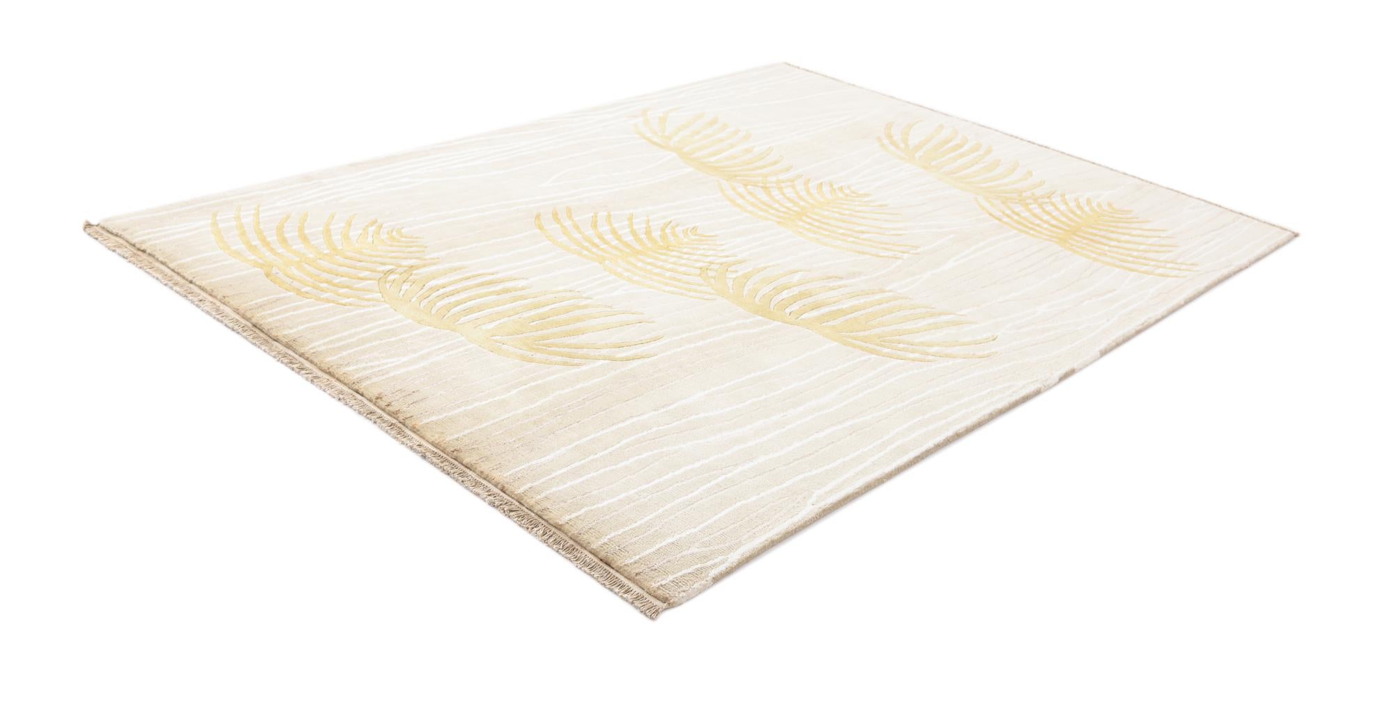 5' 7 x 7' 10 Hand Knotted Darya Wool Rug