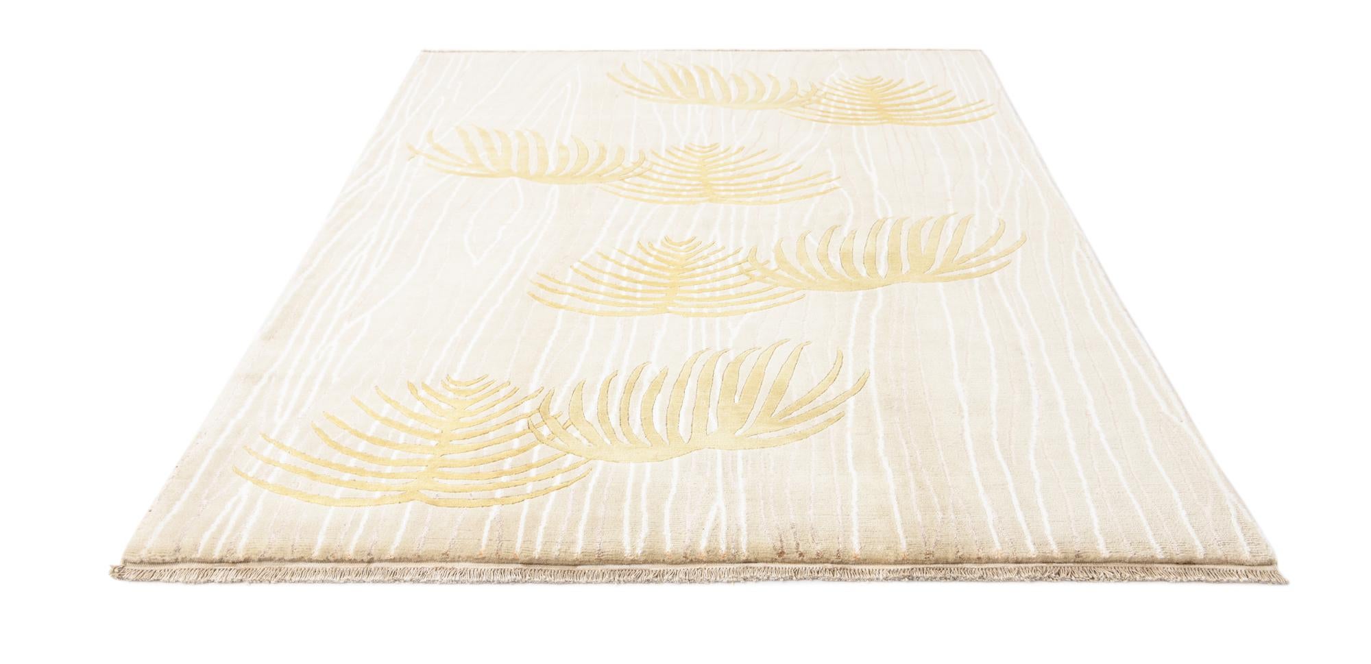 5' 7 x 7' 10 Hand Knotted Darya Wool Rug