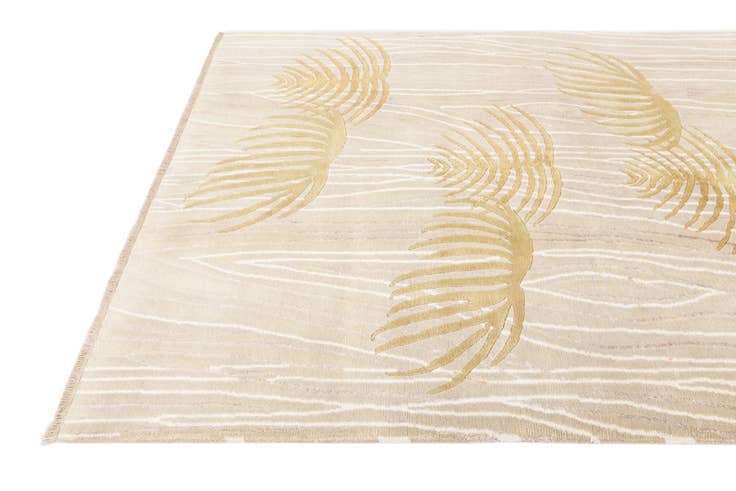 Detail image of 5' 7 x 7' 10 Hand Knotted Darya Wool Rug