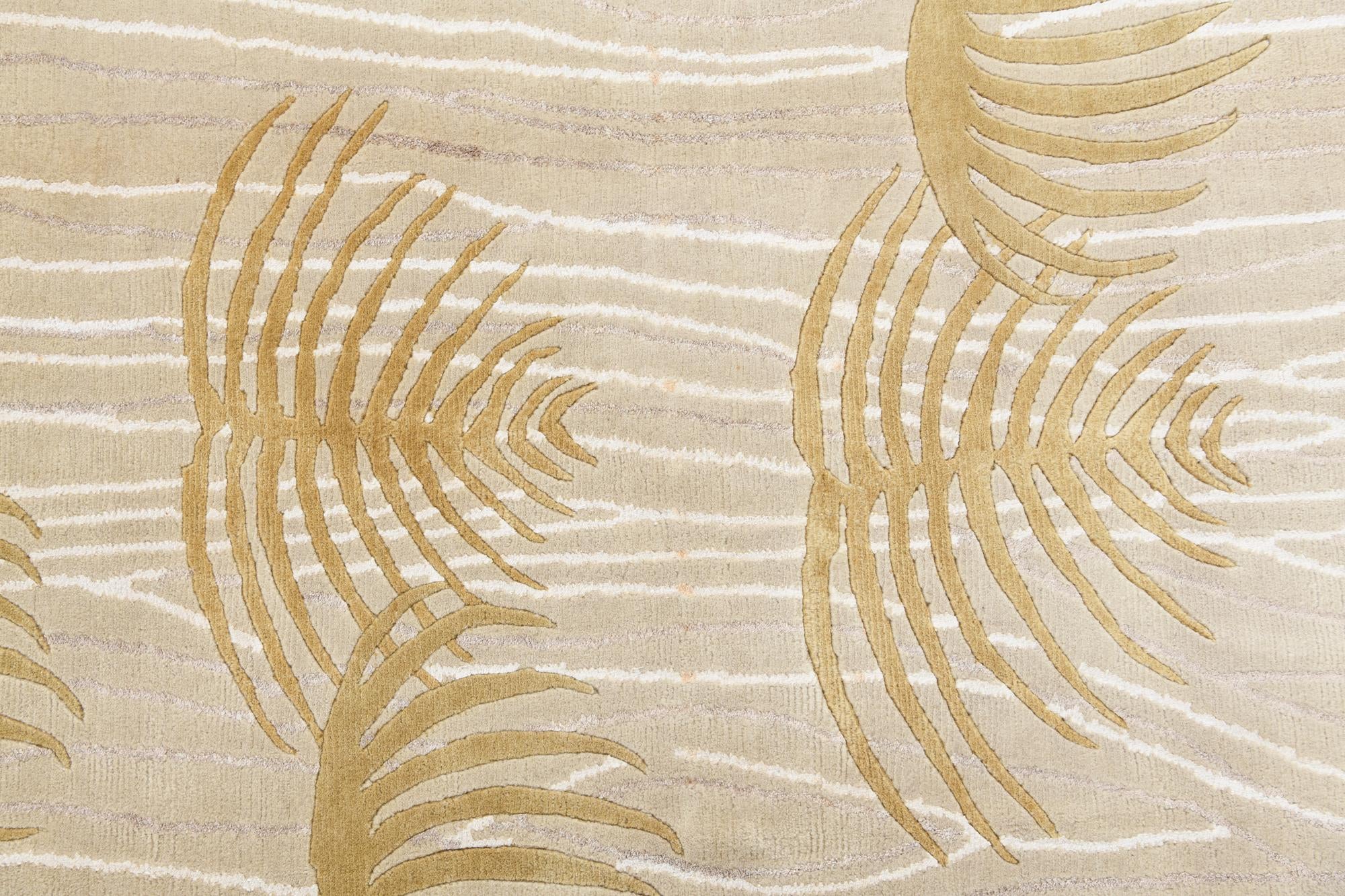 5' 7 x 7' 10 Hand Knotted Darya Wool Rug