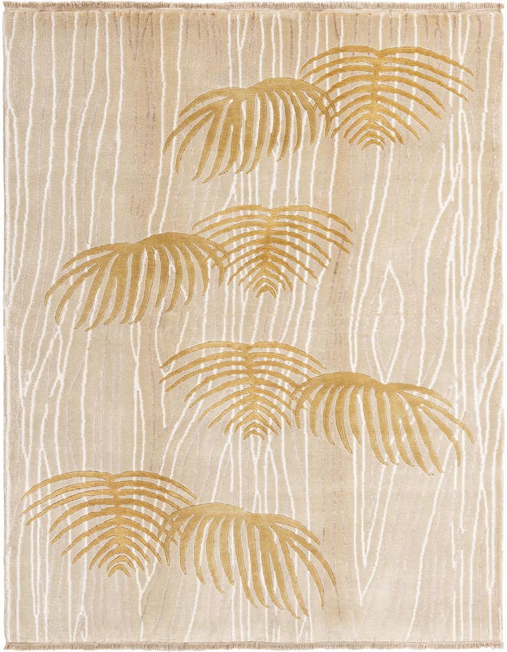 Detail image of 5' 7 x 7' 10 Hand Knotted Darya Wool Rug
