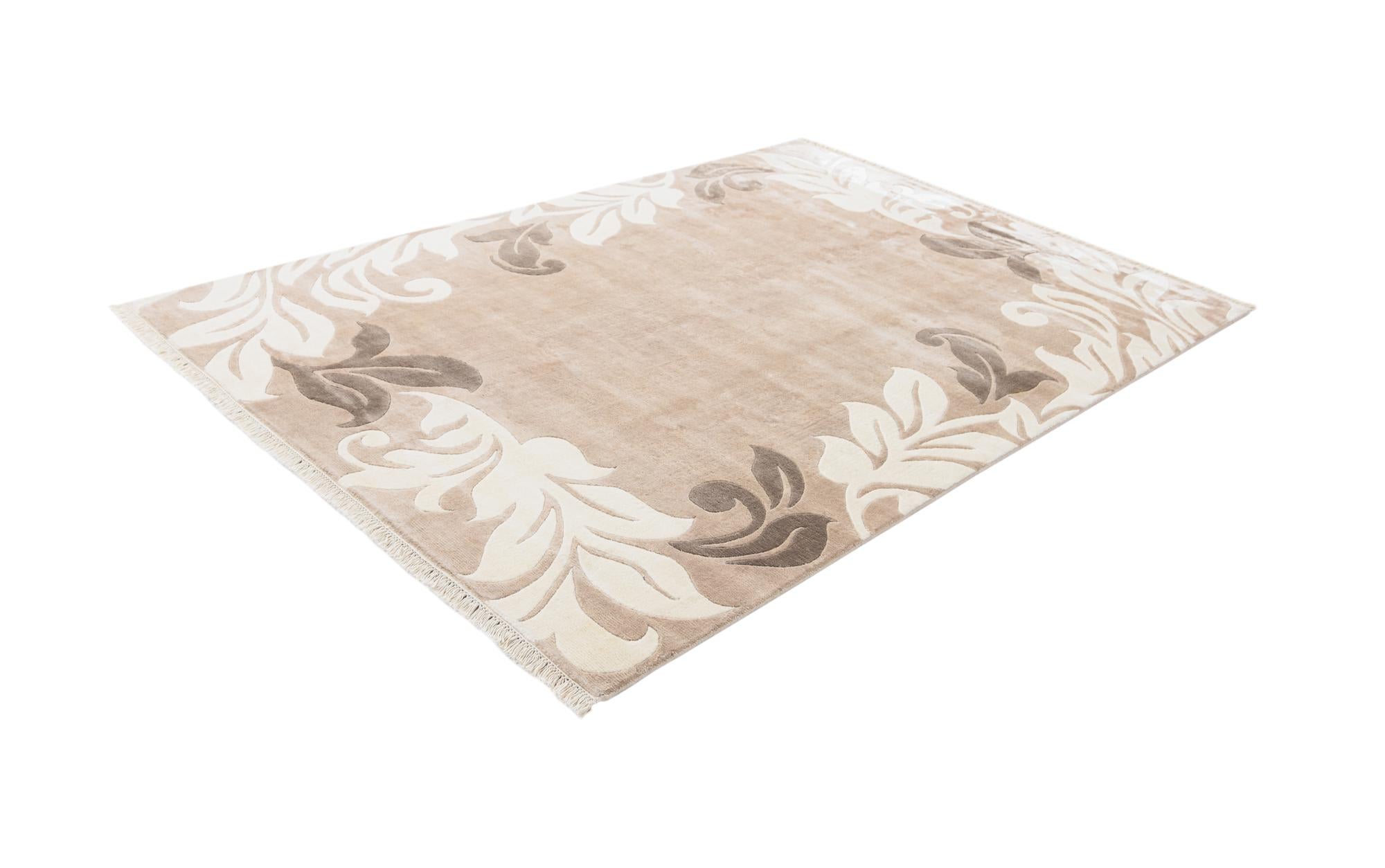 5' 5 x 7' 10 Hand Knotted Darya Wool Rug