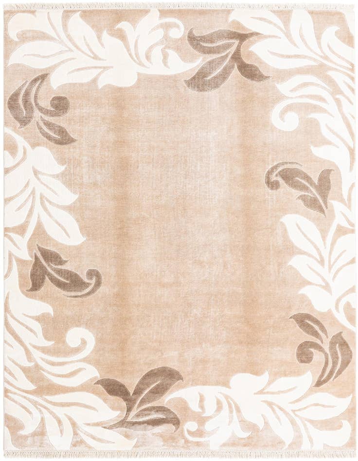 Detail image of 5' 5 x 7' 10 Hand Knotted Darya Wool Rug
