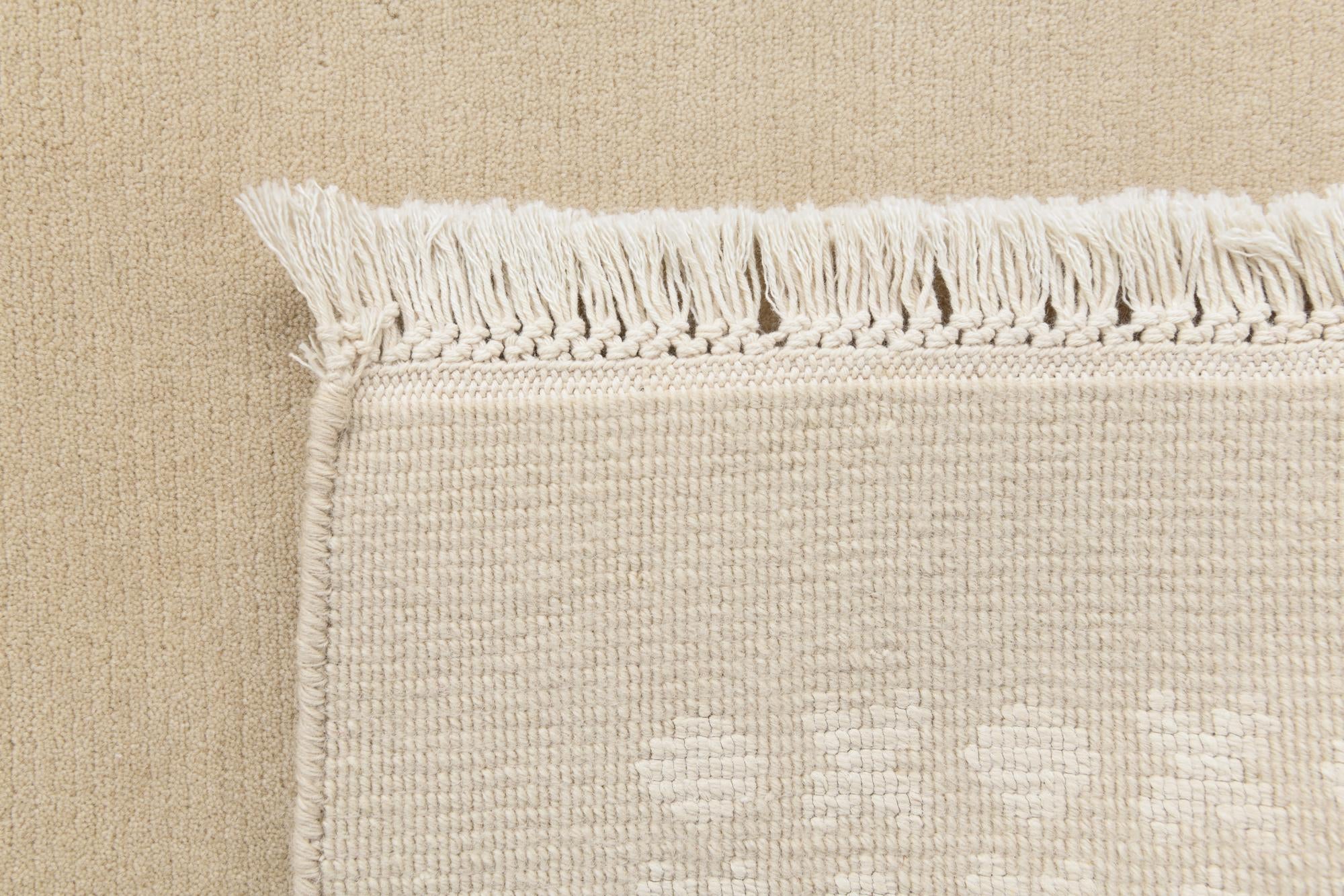 2' 7 x 4' 11 Hand Knotted Darya Wool Rug