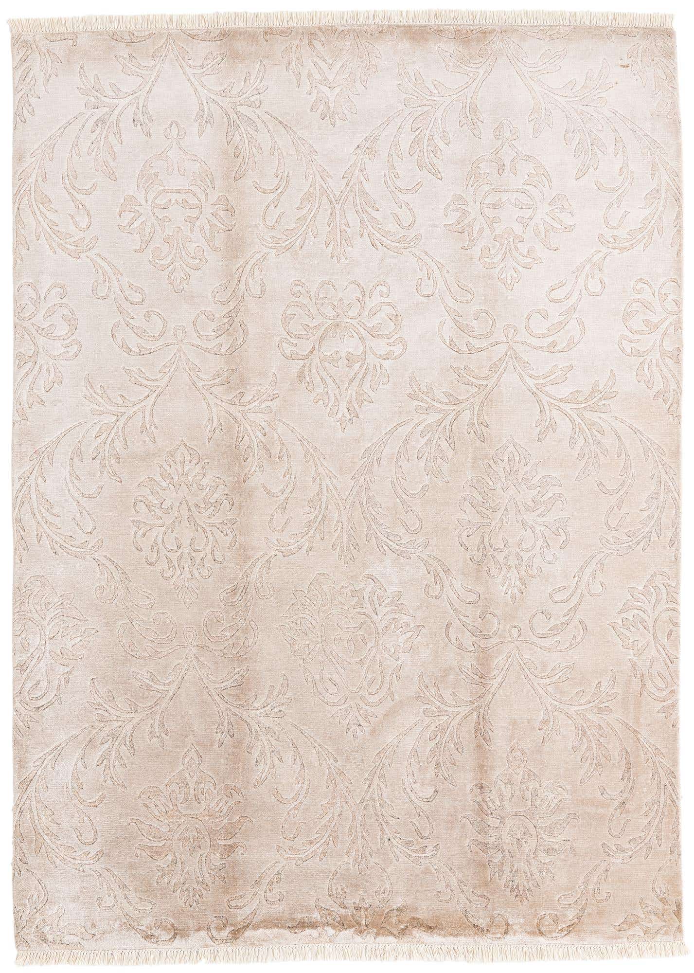 5' 7 x 7' 10 Hand Knotted Darya Wool Rug