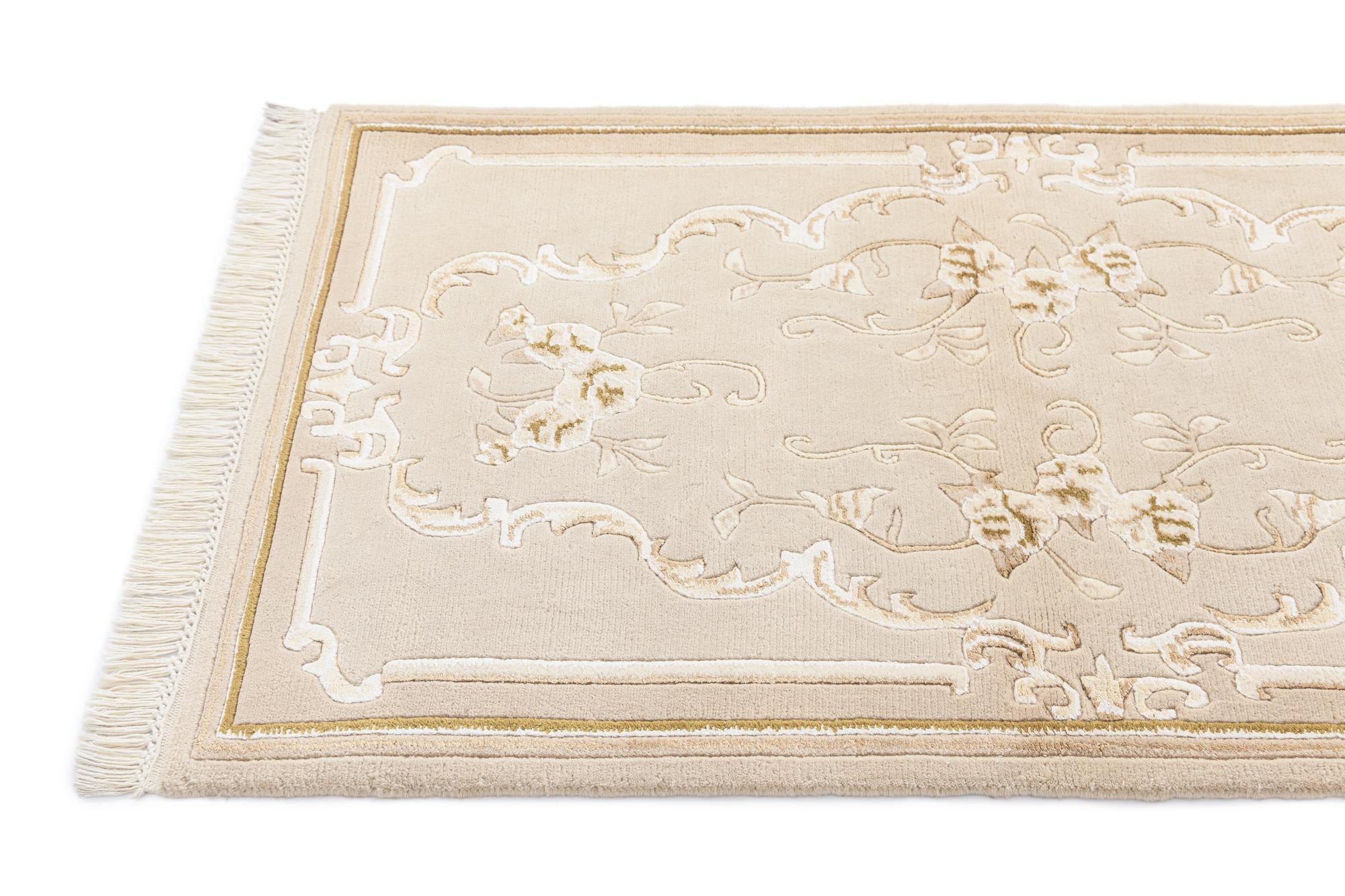 2' 9 x 4' 10 Hand Knotted Darya Wool Rug