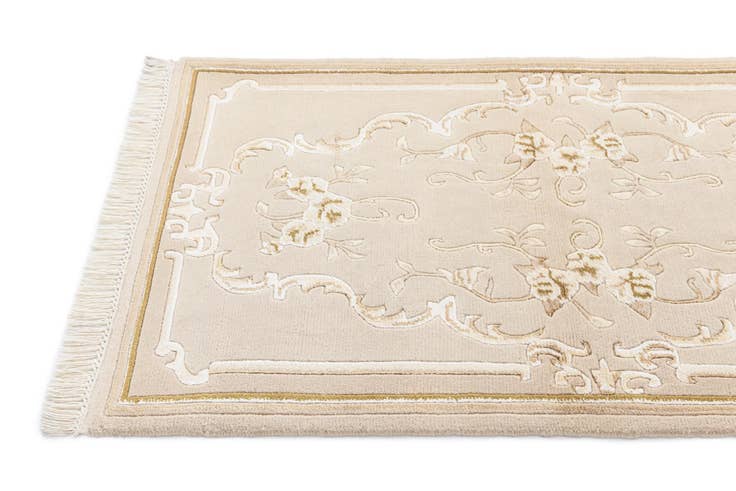 Detail image of 2' 9 x 4' 10 Hand Knotted Darya Wool Rug