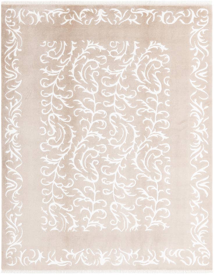 Detail image of 6' 9 x 9' 5 Hand Knotted Darya Rug