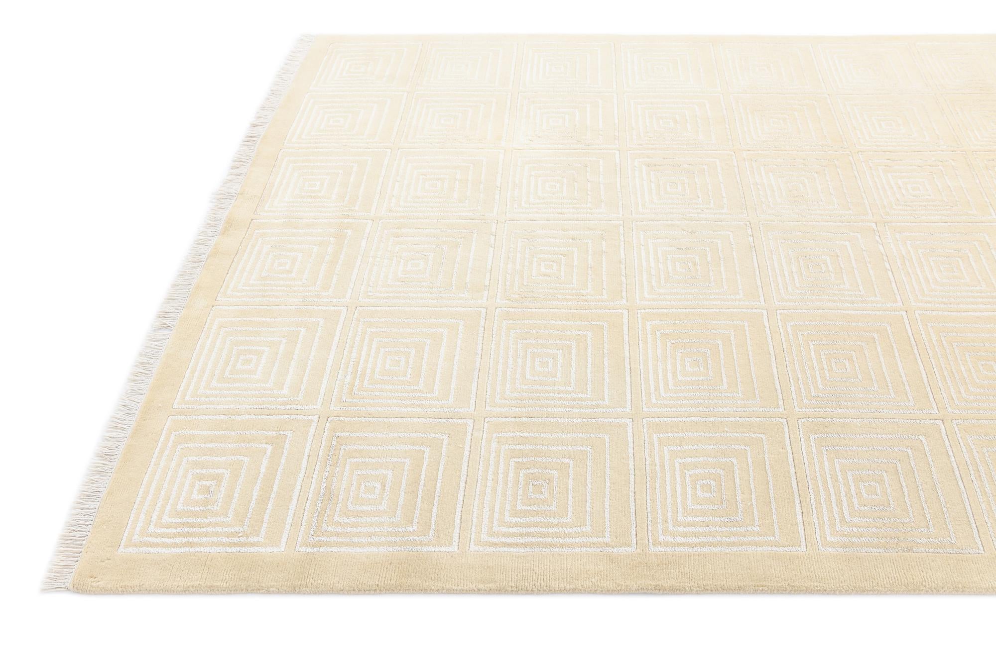 6' 8 x 9' 9 Hand Knotted Darya Rug