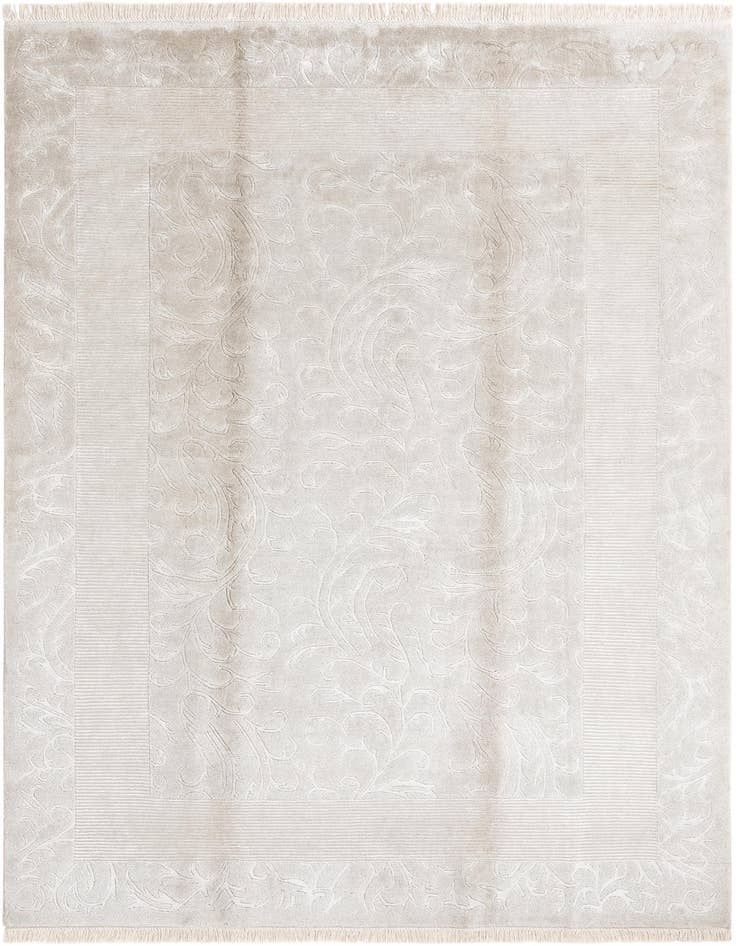 Detail image of 6' 7 x 9' 10 Hand Knotted Darya Wool Rug