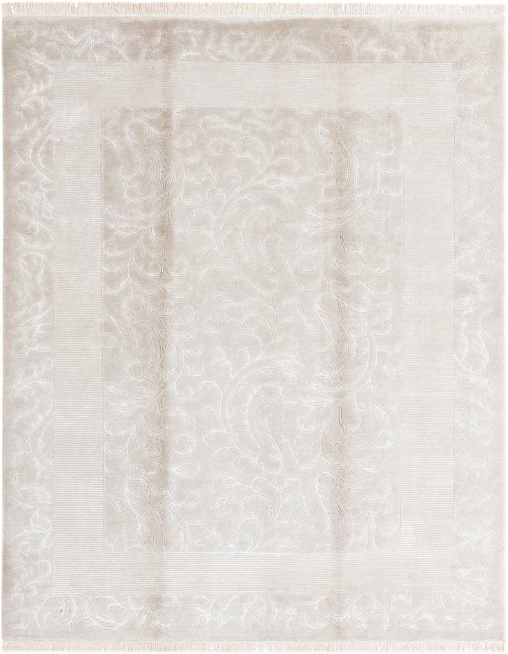 Detail image of 6' 7 x 9' 4 Hand Knotted Darya Wool Rug