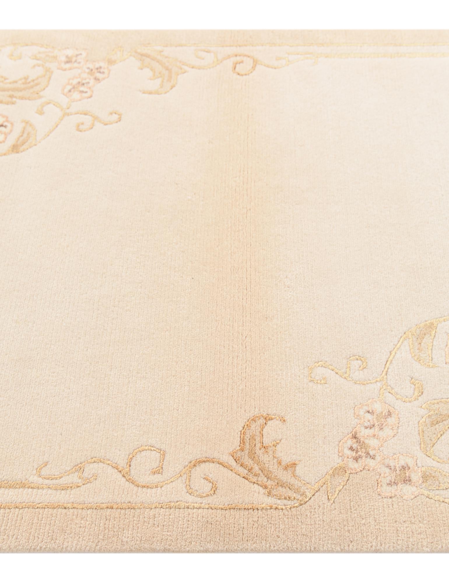 2' 8 x 4' 6 Hand Knotted Darya Wool Rug