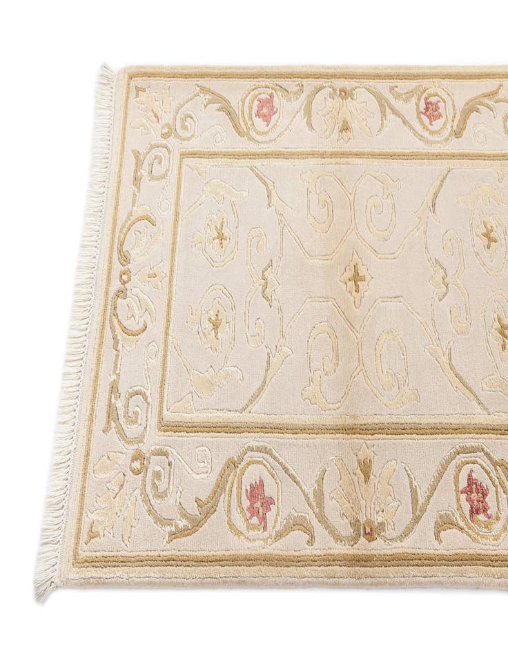 Detail image of 2' 9 x 4' 7  Hand Knotted Darya Rug