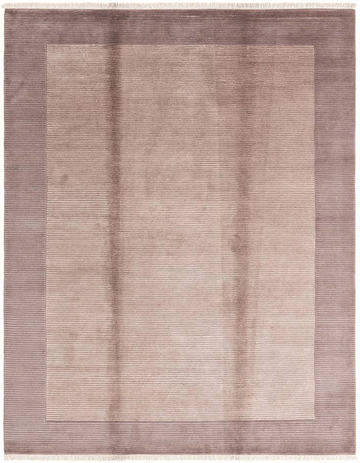Detail image of 6' 6 x 9' 9 Hand Knotted Darya Wool Rug