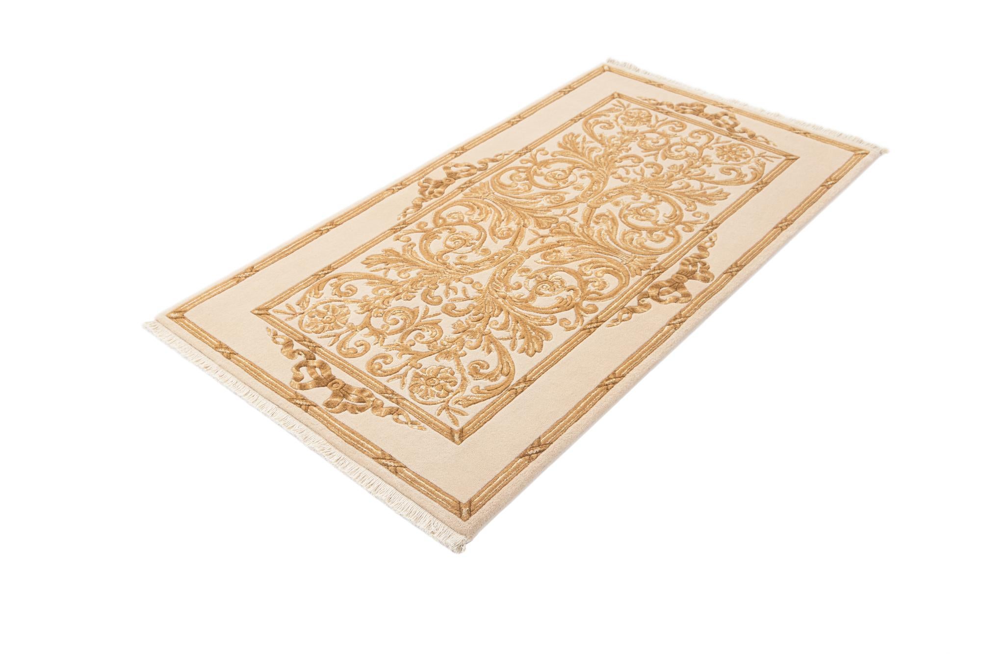 2' 8 x 4' 11 Hand Knotted Darya Wool Rug