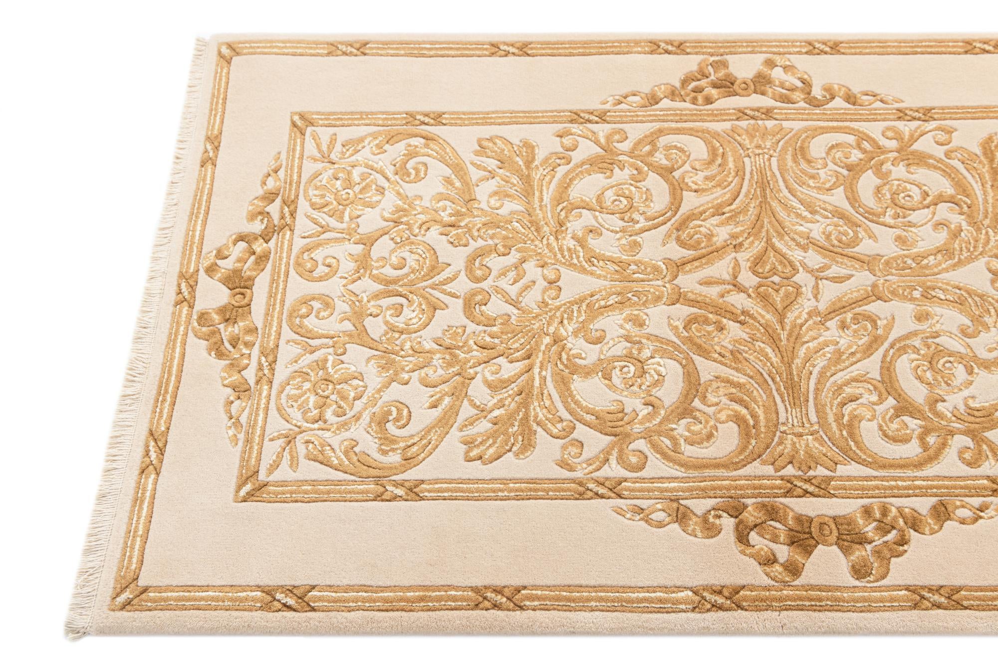 2' 8 x 4' 11 Hand Knotted Darya Wool Rug