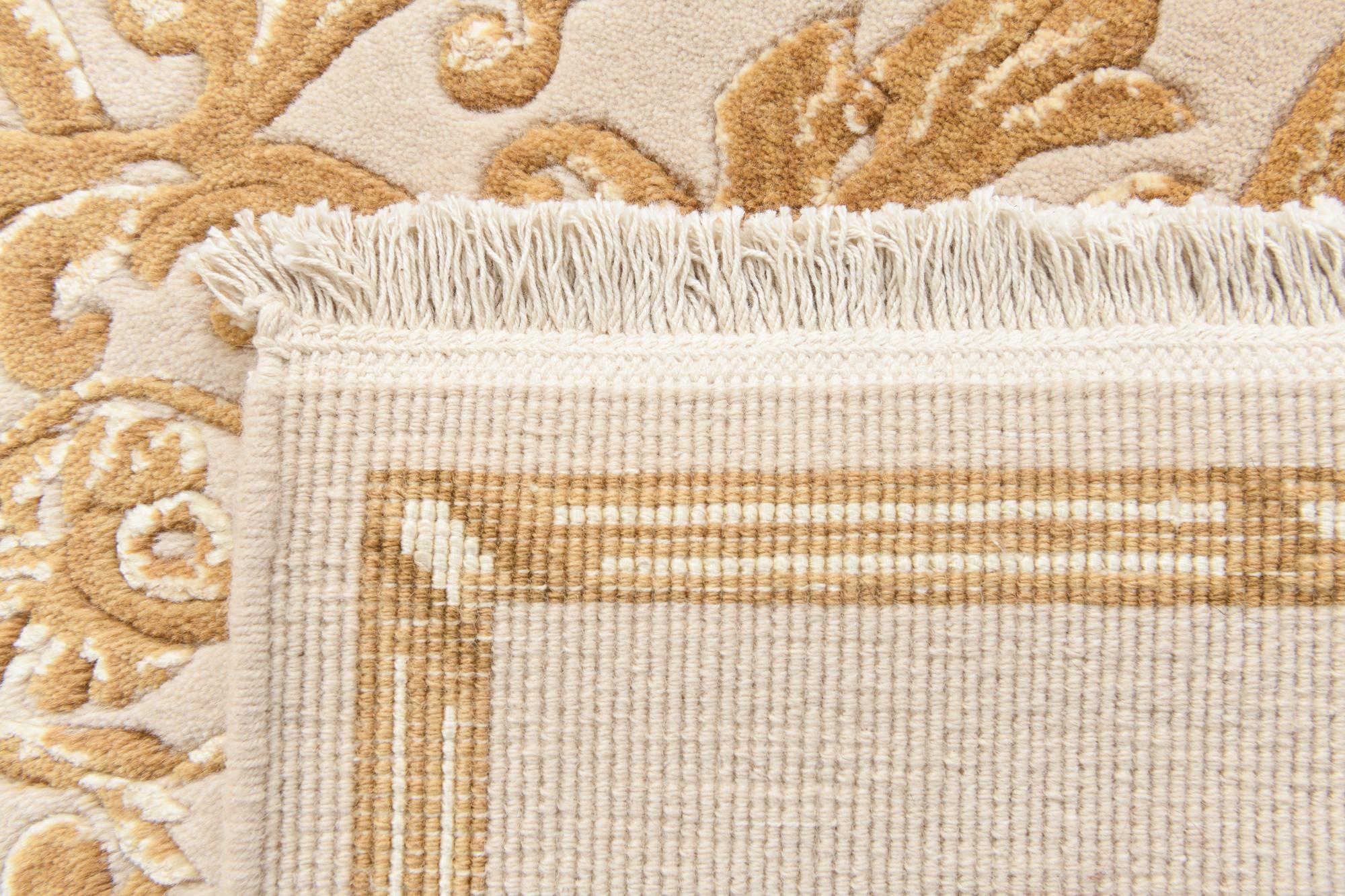 2' 8 x 4' 11 Hand Knotted Darya Wool Rug