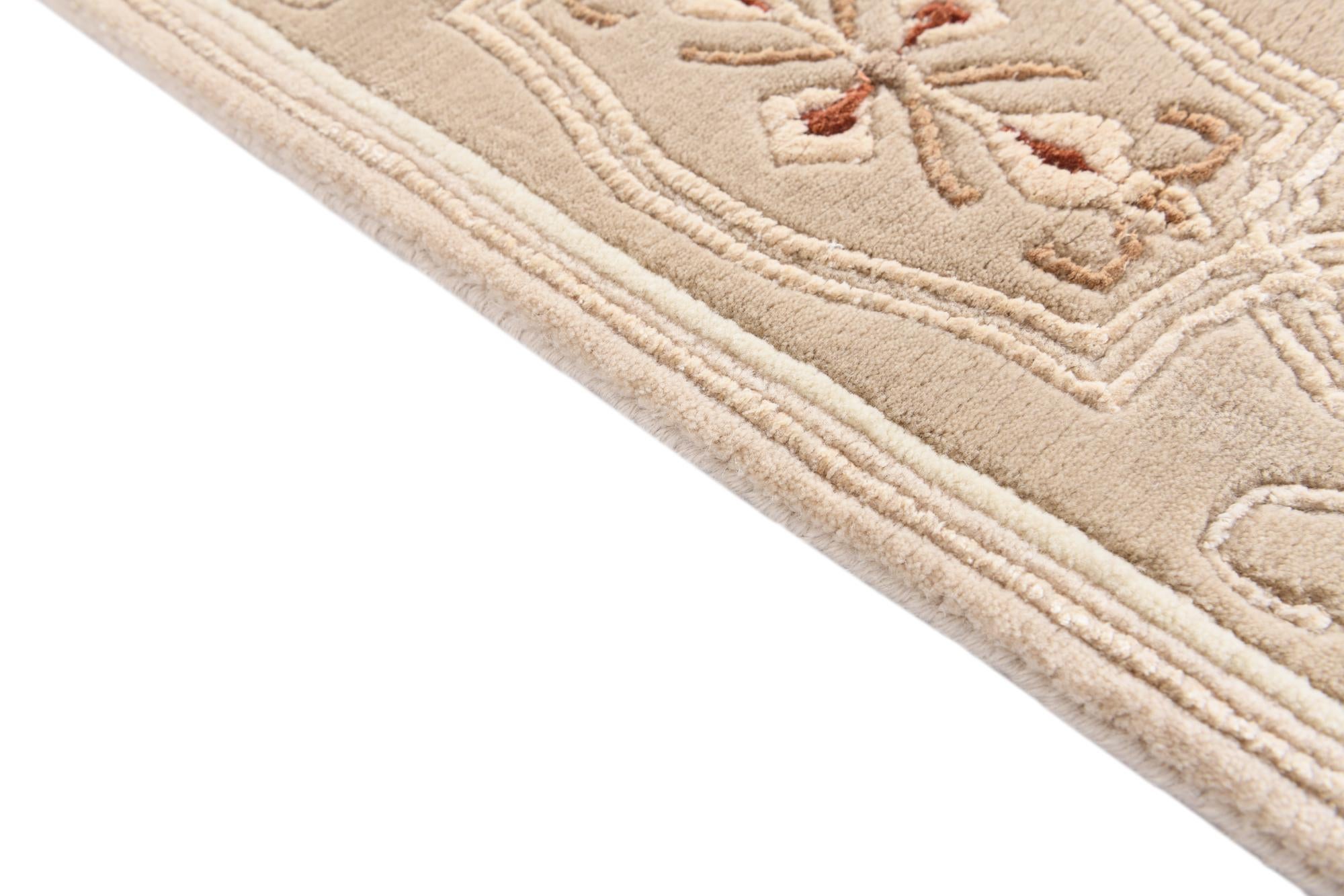 2' 9 x 5' 1 Hand Knotted Darya Wool Rug