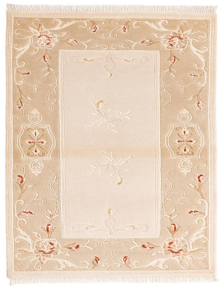 Detail image of 2' 9 x 5' 1 Hand Knotted Darya Wool Rug