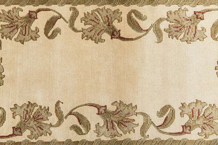 2' 7 x 4' 8 Hand Knotted Darya Wool Rug