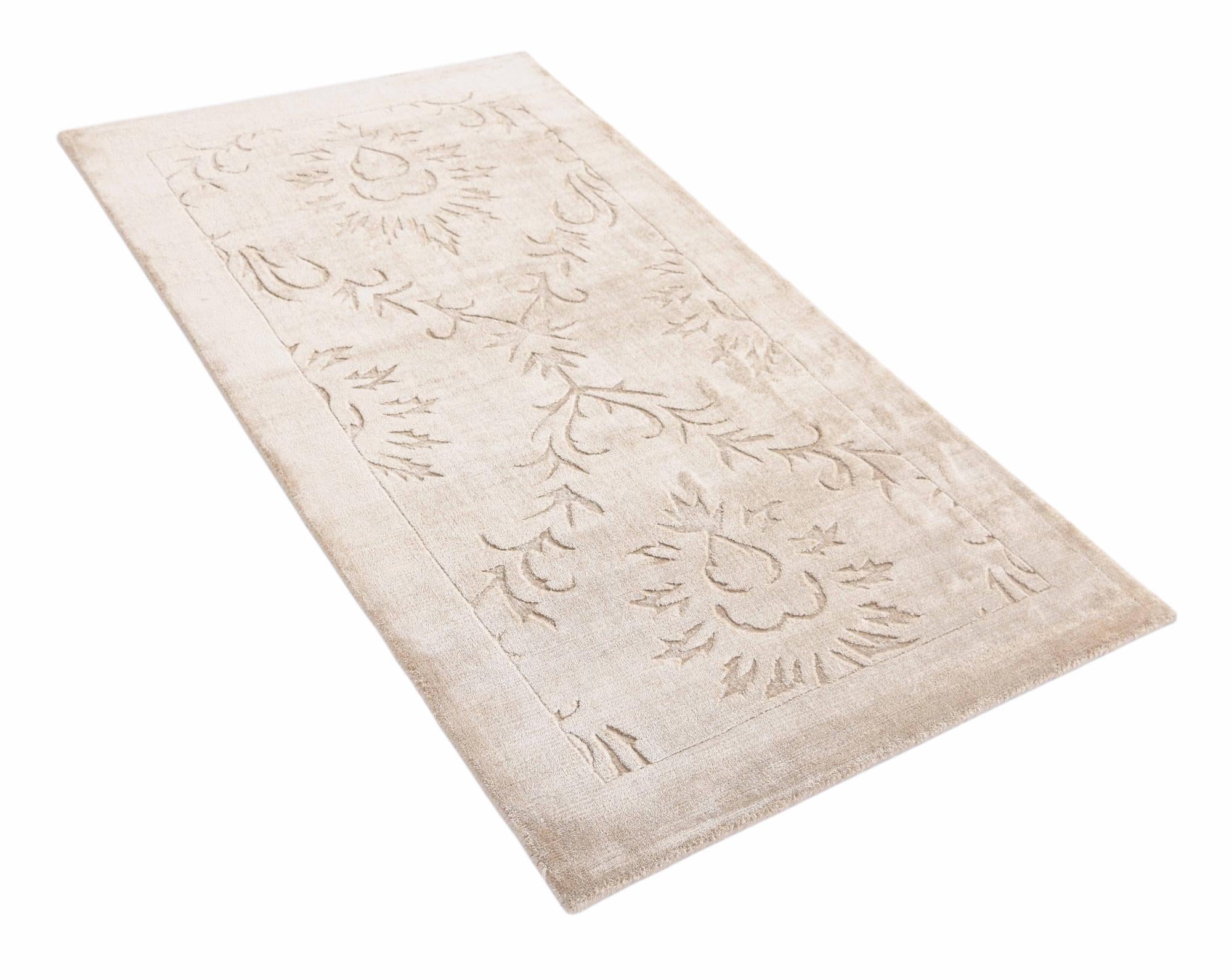 2' 7 x 4' 10 Hand Knotted Darya Wool Rug