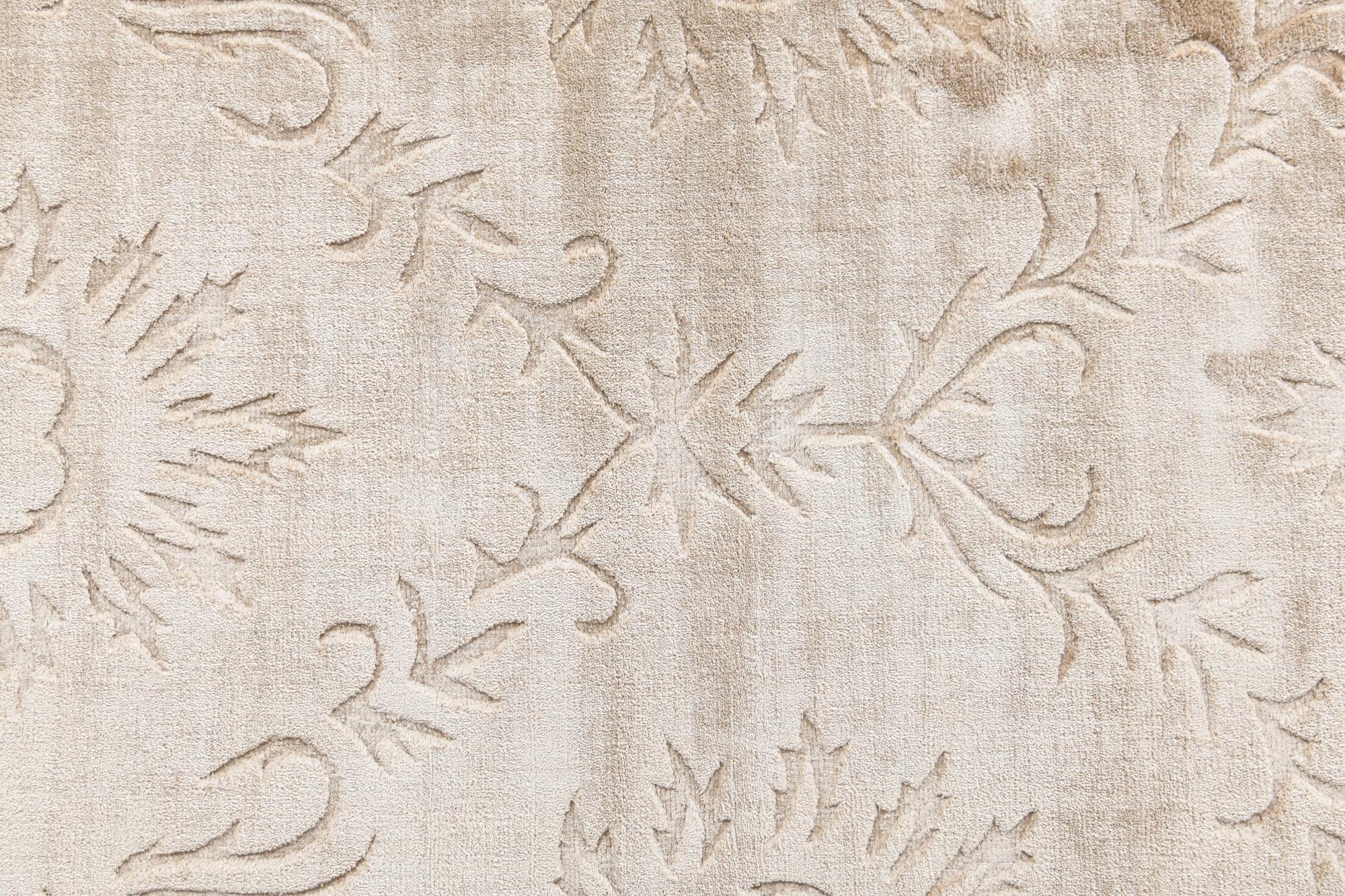 2' 7 x 4' 10 Hand Knotted Darya Wool Rug