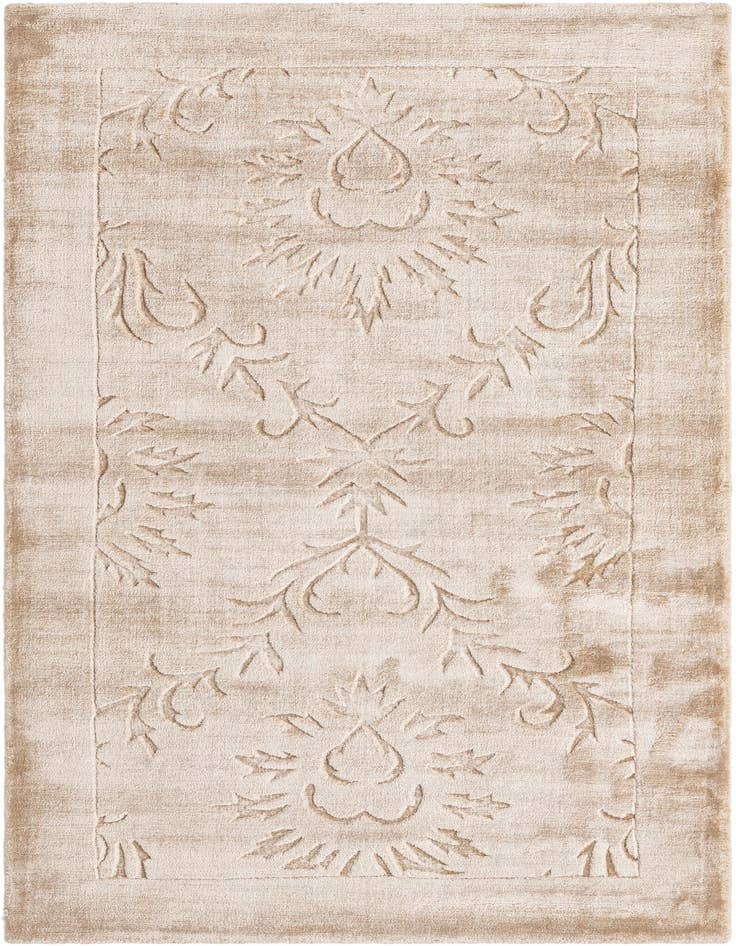 Detail image of 2' 7 x 4' 10 Hand Knotted Darya Wool Rug
