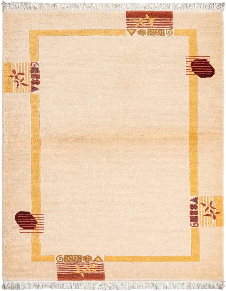 Detail image of 3' x 5' 3 Hand Knotted Darya Wool Rug