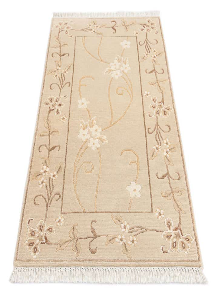 2' 7 x 4' 8 Hand Knotted Darya Wool Rug