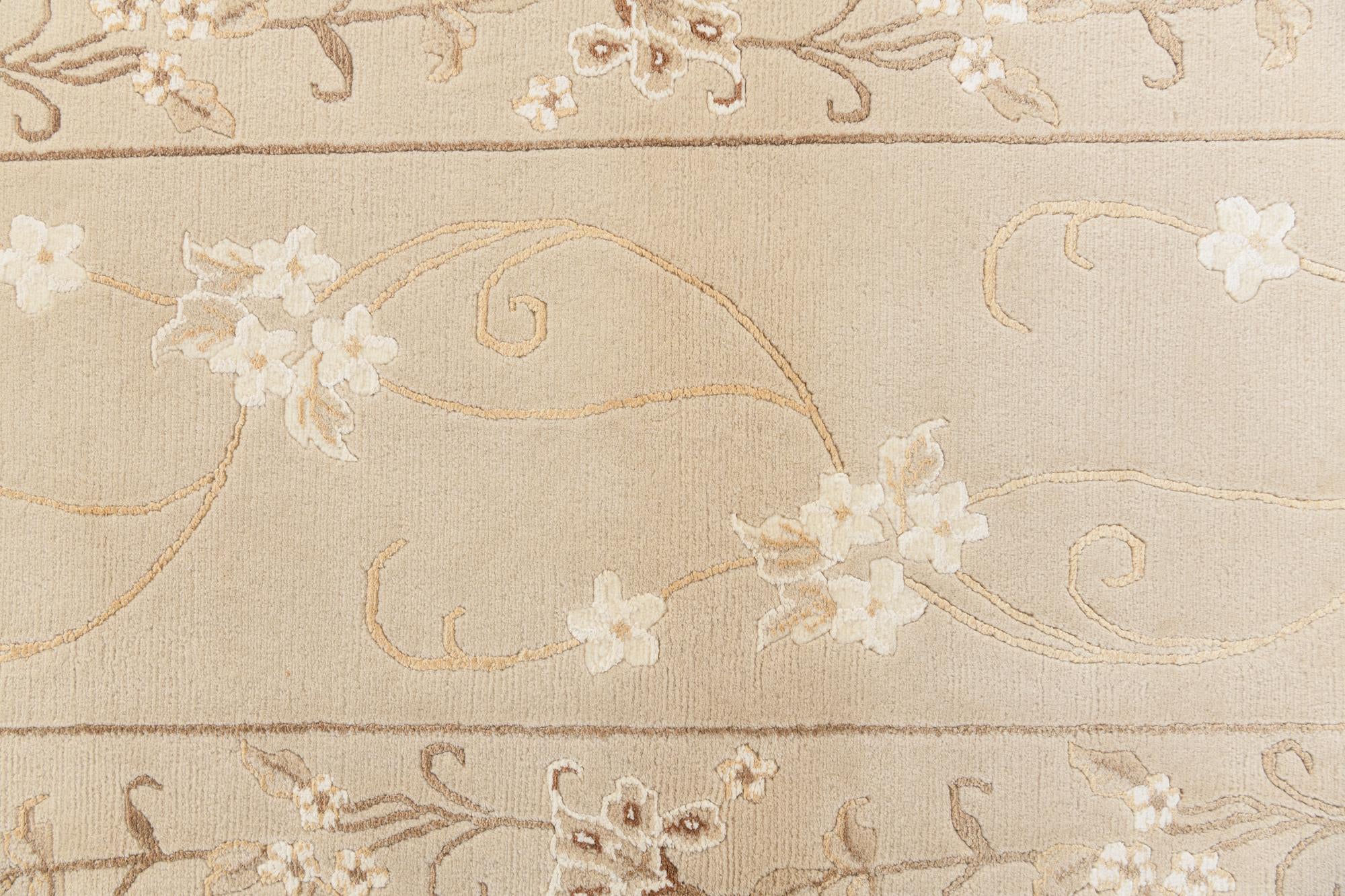 2' 7 x 4' 8 Hand Knotted Darya Wool Rug