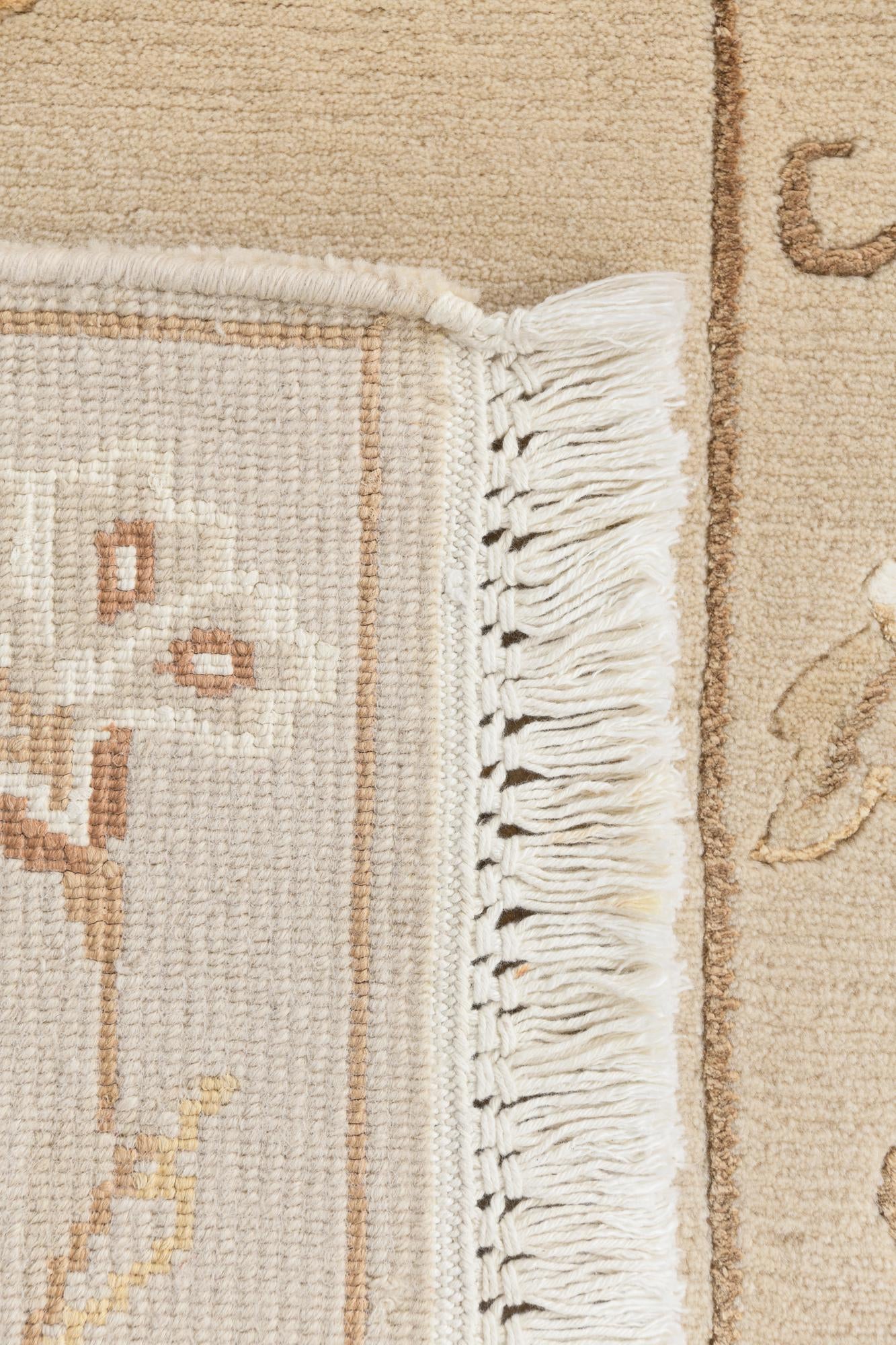 2' 7 x 4' 8 Hand Knotted Darya Wool Rug