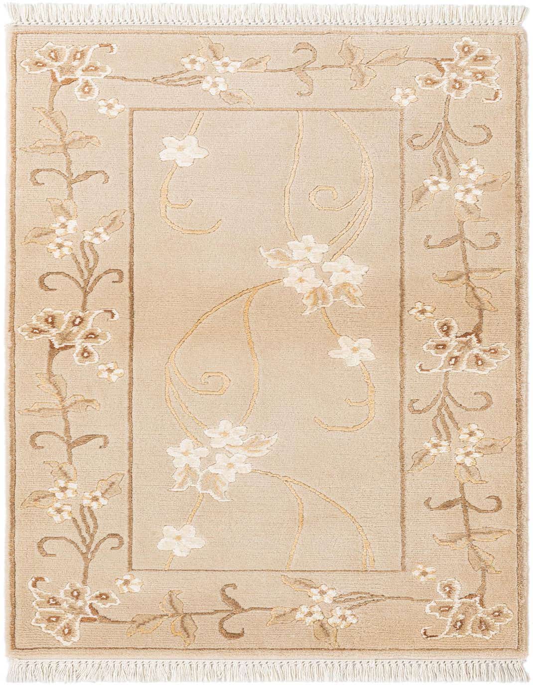 2' 7 x 4' 8 Hand Knotted Darya Wool Rug