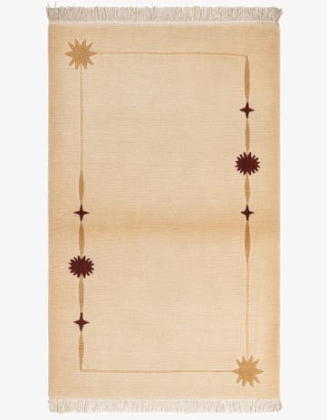 3' x 4' 10 Hand Knotted Darya Wool Rug